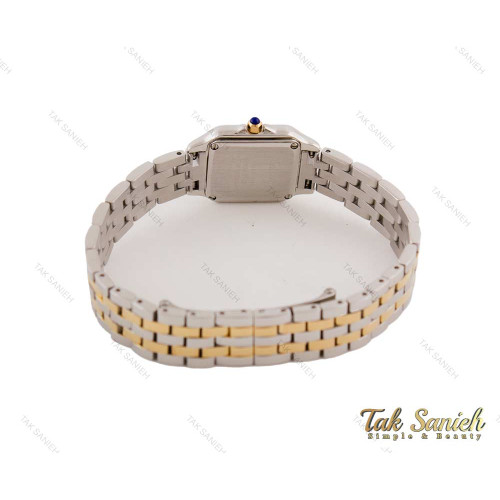 ساعت مچی کارتیه زنانه Panthere دورنگ طلایی اسمال Cartier-3807-L