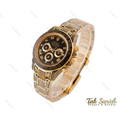 ساعت رولکس مردانه مدل دیتونا حکاکی Rolex-3815-G ساعت رولکس مردانه مدل دیتونا حکاکی Rolex-3815-G