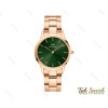 ساعت دنیل ولینگتون زنانه رزگلد صفحه سبز مدیوم DW-3835-32-GL