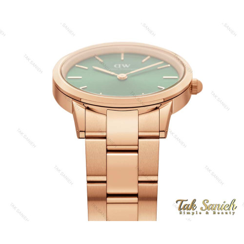 ساعت دنیل ولینگتون مردانه رزگلد صفحه سبز DW-3836-40-G