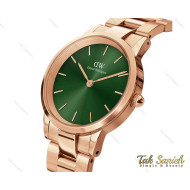 ساعت دنیل ولینگتون مردانه رزگلد صفحه سبز DW-3836-40-G