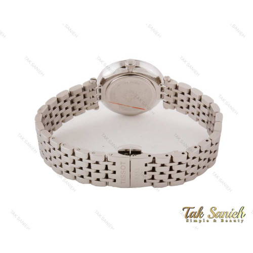 ساعت تیسوت زنانه نگین دار نقره ای Tissot-3853-L ساعت تیسوت زنانه نگین دار نقره ای Tissot-3853-L