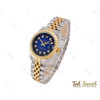 ساعت رولکس زنانه دورنگ طلایی صفحه سرمه ای Rolex-5048-S-L ساعت رولکس زنانه دورنگ طلایی صفحه سرمه ای Rolex-5048-S-L