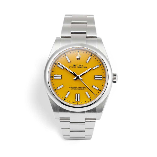 ساعت رولکس اویستر پرپچوال مردانه زرد Rolex-4122-G ساعت رولکس اویستر پرپچوال مردانه زرد Rolex-4122-G