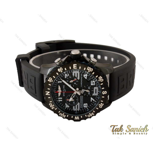 ساعت برایتلینگ مردانه سه موتوره مشکی Breitling-4125-G ساعت برایتلینگ مردانه سه موتوره مشکی Breitling-4125-G