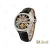 ساعت کارتیر درایو مردانه اتوماتیک بند چرمی توربیلون دار Cartier-4129-G ساعت کارتیر درایو مردانه اتوماتیک بند چرمی توربیلون دار Cartier-4129-G