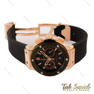 ساعت هابلوت زنانه رزگلد مشکی Hublot-4148-L