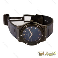 ساعت هابلوت مردانه مشکی سرمه ای اتوماتیک Hublot-4155-G