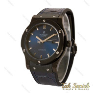 ساعت هابلوت مردانه مشکی سرمه ای اتوماتیک Hublot-4155-G