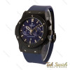 ساعت هابلوت مردانه سرمه ای مشکی سه موتوره Hublot-4160-G
