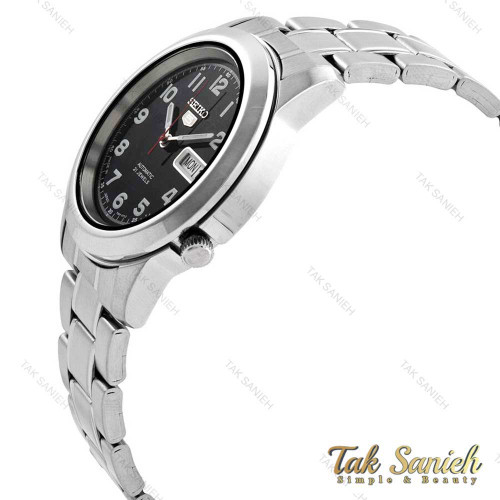 ساعت سیکو 5 اصل مردانه SNKK35J1 سیلور مشکی Seiko-4168-G ساعت سیکو 5 اصل مردانه SNKK35J1 سیلور مشکی Seiko-4168-G