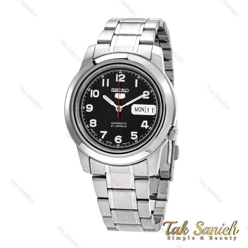 ساعت سیکو 5 اصل مردانه SNKK35J1 سیلور مشکی Seiko-4168-G ساعت سیکو 5 اصل مردانه SNKK35J1 سیلور مشکی Seiko-4168-G