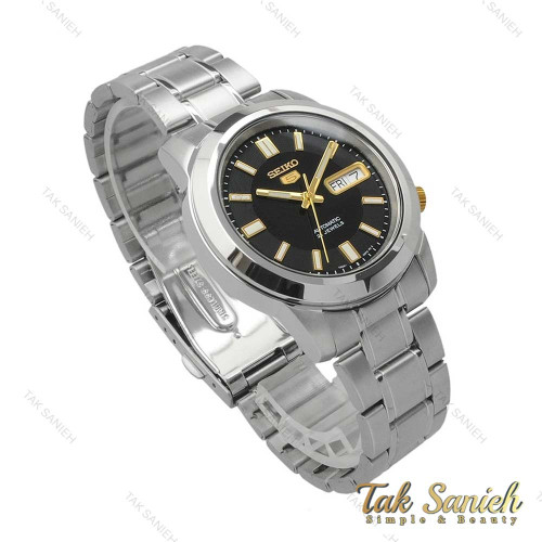 ساعت سیکو 5 مردانه اصل SNKK17J1 نقره ای مشکی Seiko-4169-G ساعت سیکو 5 مردانه اصل SNKK17J1 نقره ای مشکی Seiko-4169-G