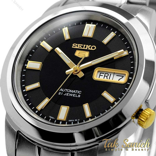 ساعت سیکو 5 مردانه اصل SNKK17J1 نقره ای مشکی Seiko-4169-G ساعت سیکو 5 مردانه اصل SNKK17J1 نقره ای مشکی Seiko-4169-G