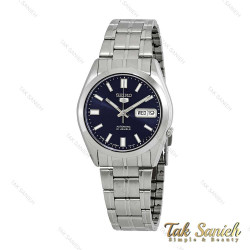 ساعت سیکو 5 مردانه SNKE85J1 صفحه سرمه ای Seiko-4184-G