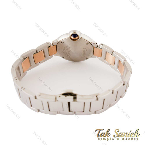 ساعت کارتیر بالن بلو زنانه اسمال رزگلد نقره ای Cartier-4195-L ساعت کارتیر بالن بلو زنانه اسمال رزگلد نقره ای Cartier-4195-L