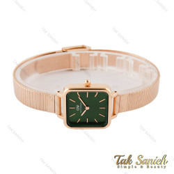 ساعت دنیل ولینگتون زنانه مربعی رزگلد صفحه سبز DW-4199-L ساعت دنیل ولینگتون زنانه مربعی رزگلد صفحه سبز DW-4199-L