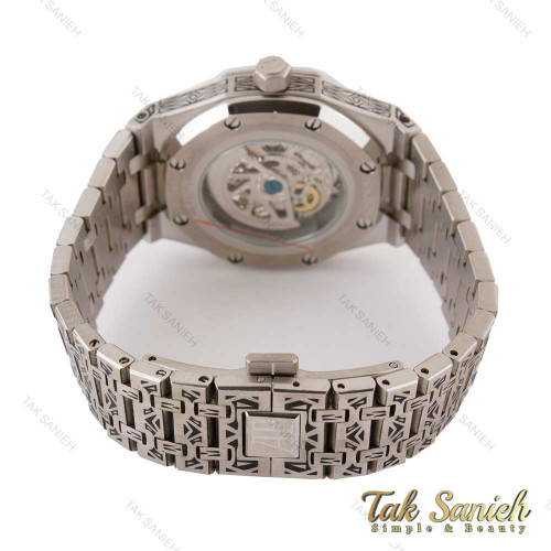 ساعت AP ای پی حکاکی مردانه اتوماتیک سیلور AP-4215-G