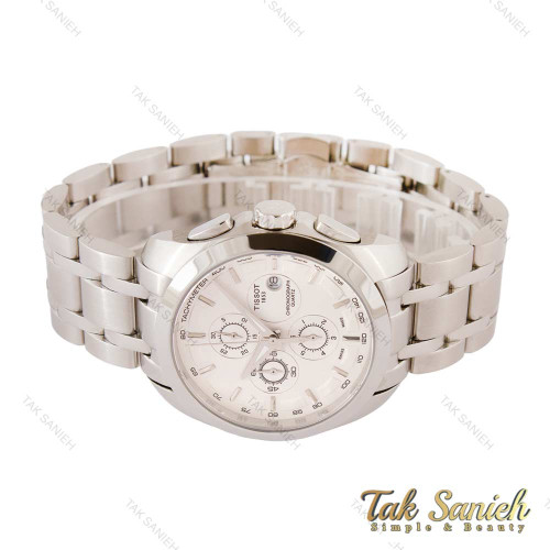ساعت تیسوت 1853 مردانه سه موتوره نقره ای سفید Tissot-4226-G ساعت تیسوت 1853 مردانه سه موتوره نقره ای سفید Tissot-4226-G