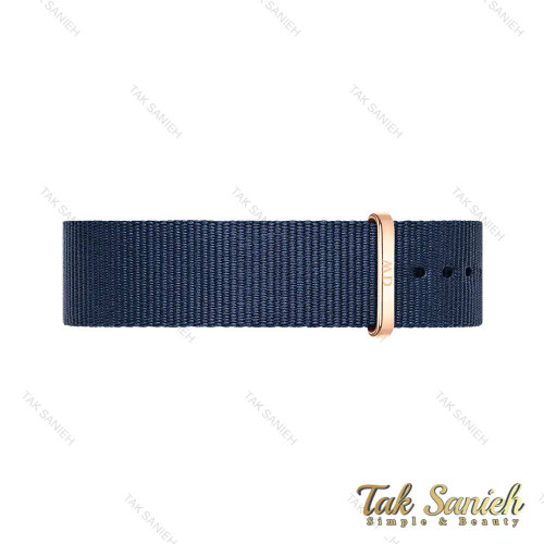 بند ساعت دنیل ولینگتون برزنتی سرمه ای رزگلد زنانه DW-Strap-4233-L