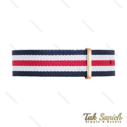 بند برزنتی دنیل ولینگتون مردانه رزگلد کانتربری DW-Strap-4245-G بند برزنتی دنیل ولینگتون مردانه رزگلد کانتربری DW-Strap-4245-G