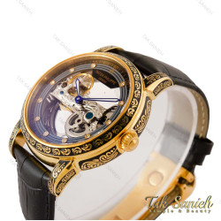 ساعت پتک فیلیپ مردانه اتوماتیک حکاکی شده طلایی Patek-4338-G ساعت پتک فیلیپ مردانه اتوماتیک حکاکی شده طلایی Patek-4338-G