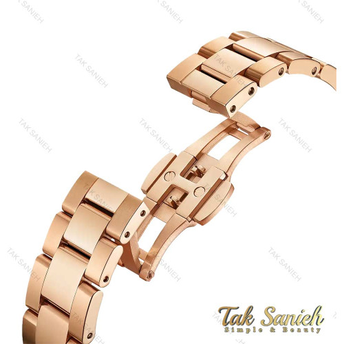 ساعت دنیل ولینگتون زنانه رزگلد صفحه صورتی متوسط DW-4360-32-L