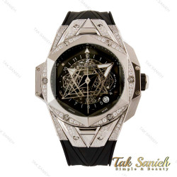 ساعت هابلوت کهکشانی مردانه سیلور نگین دار Hublot-4371-G
