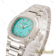 ساعت پتک فیلیپ زنانه مدل ناتیلوس تیفانی نگین دار Patek-4388-L