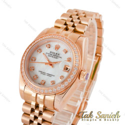 ساعت رولکس زنانه رزگلد دورنگین مدیوم Rolex-4390-L ساعت رولکس زنانه رزگلد دورنگین مدیوم Rolex-4390-L