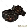 ساعت هابلوت ست سه موتوره مشکی Hublot-4407-S