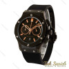ساعت هابلوت زنانه سه موتوره مشکی Hublot-4408-L ساعت هابلوت زنانه سه موتوره مشکی Hublot-4408-L