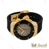 ساعت هابلوت زنانه طلایی مشکی صفحه اسکلتون Hublot-4432-L ساعت هابلوت زنانه طلایی مشکی صفحه اسکلتون Hublot-4432-L
