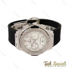 ساعت هابلوت زنانه سه موتوره سیلور صفحه سفید Hublot-4435-L