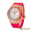 ساعت هابلوت زنانه دورنگین سرخابی Hublot-4437-L ساعت هابلوت زنانه دورنگین سرخابی Hublot-4437-L