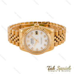 ساعت رولکس مردانه طلایی صفحه سفید Rolex-4450-G ساعت رولکس مردانه طلایی صفحه سفید Rolex-4450-G