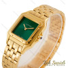 ساعت کارتیر زنانه طلایی صفحه سبز مدیوم Cartier-4474-L ساعت کارتیر زنانه طلایی صفحه سبز مدیوم Cartier-4474-L