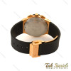 ساعت هابلوت زنانه سه موتوره نگین دار رزگلد صفحه سفید Hublot-4492-L
