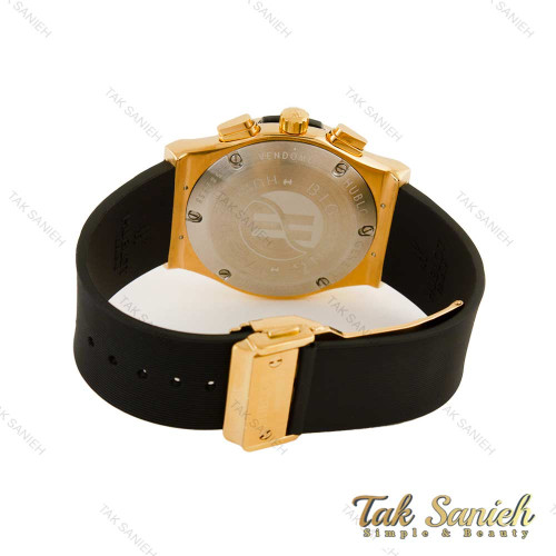 ساعت هابلوت مردانه طلایی صفحه اسکلتون Hublot-4506-G ساعت هابلوت مردانه طلایی صفحه اسکلتون Hublot-4506-G
