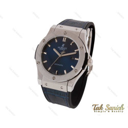 ساعت هابلوت اتوماتیک مردانه سیلور سرمه ای Hublot-4036-G