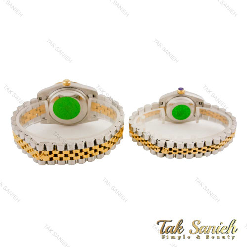ساعت رولکس ست دورنگ طلایی صفحه سبز ایندکس خط Rolex-4514-S ساعت رولکس ست دورنگ طلایی صفحه سبز ایندکس خط Rolex-4514-S