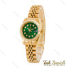 ساعت رولکس زنانه طلایی صفحه سبز Rolex-4516-S-L ساعت رولکس زنانه طلایی صفحه سبز Rolex-4516-S-L