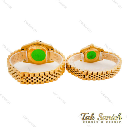 ساعت ست رولکس طلایی مدل دیت جاست Rolex-4522-S ساعت ست رولکس طلایی مدل دیت جاست Rolex-4522-S