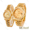 ساعت ست رولکس طلایی مدل دیت جاست Rolex-4522-S ساعت ست رولکس طلایی مدل دیت جاست Rolex-4522-S