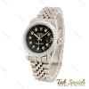 ساعت رولکس نقره ای صفحه مشکی Rolex-4534-G ساعت رولکس نقره ای صفحه مشکی Rolex-4534-G