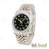 ساعت رولکس نقره ای صفحه مشکی Rolex-4534-G ساعت رولکس نقره ای صفحه مشکی Rolex-4534-G