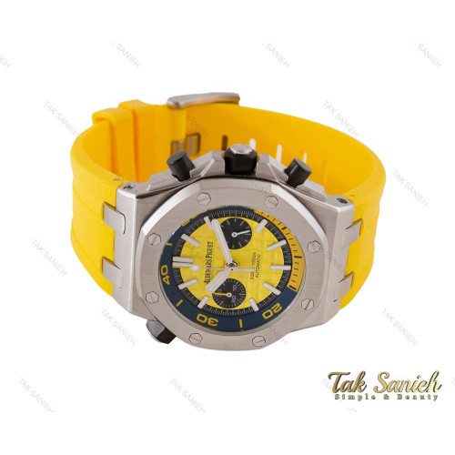ساعت مردانه ای پی مدل Royal Oak OffShore زرد AP-4043-G ساعت مردانه ای پی مدل Royal Oak OffShore زرد AP-4043-G