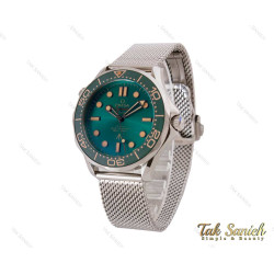 ساعت مردانه امگا 007 صفحه سبز اتوماتیک Omega-4049-G
