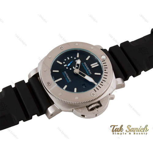 ساعت پنرای سابمرزیبل اتوماتیک مردانه نقره ای مشکی Panerai-5073-G