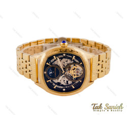 ساعت کارتیر مردانه طلایی اتوماتیک Cartier-4058-G